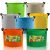 7 Pack Colorful 10 Gallon Grow Bags