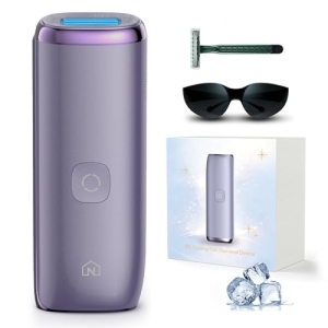 Neubutyan IPL Laser Hair Removal Device 25J Sapphire Ice Cooling,Lilac