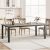 GarveeHome Industrial Dining Table for 6-8 People