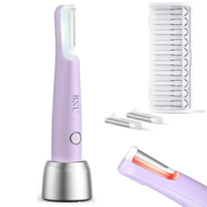 BNU Dermaplane Razor for Women Face, Peach Fuzz Removal & Sonic Exfoliation