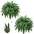 LuceAlberi Artificial Boston Fern Bush