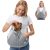 FURTIME Dog Sling Carrier, Puppy Sling for Small Dogs Up to 16 lbs