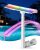Solar Pool Fountain for Above Ground and Inground Pools with 9-Color Auto-Sensin