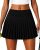 Leapstride Pleated Tennis Skirt for Women with Pockets Shorts High Waisted Athle
