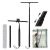 Shower Squeegee for Glass Doors, Telescopic Squeegee for Window Cleaning
