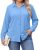 IN’VOLAND Womens Plus Size Long Sleeve Shirts Basic Business Work Blouses