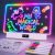 TAEMVV 16″ LED Drawing Board for Kids with 8 Colors 3 Dynamic Modes