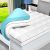 Missleep Dual Layer Memory Foam Mattress Topper, King Mattress Pad, 4 Inch