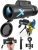 12×50 High Power HD Monocular Telescope with Phone Adapter & Tripod