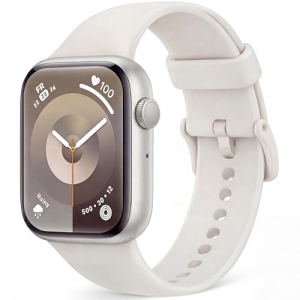 Smart Watch, Fitness Watch for Women Men with 24/7 Heart Rate/Blood Pressure Mon