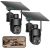 Tefrio No WiFi Security Camera, 4G LTE Cellular Signal, 4MP 360° Live View