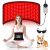 Pedete Red Light Therapy Mat for Body, 24” x 12” 660nm & 850nm with Timer