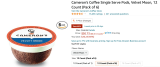 Looks like a price Mistake! Run! 6 Pack! Cameron’s Coffee Single Serve Pods, Velvet Moon, 12 Count