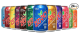 24-Pack 12-Oz Zevia Zero Calorie Soda (Rainbow Variety Pack)