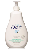 4 Bottles Of 20oz Baby Dove Sensitive Moisture Tip To Toe Wash And Shampoo For $17.45 From Amazon