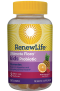 60 Chewable Gummies: Renew Life Kids Probiotic – Dairy & Soy Free – 3 Billion CFU – Fruit Flavor