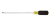 Klein Tools 665 #1 Square Recess Screwdriver with 8-Inch Round Shank and Cushion Grip Handle
