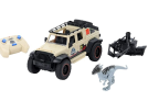 Matchbox Jurassic World Dominion Jeep Gladiator R/C Vehicle with 6-inch Dracorex Dinosaur Figure, Remote-Control Car with Removable Auto-Capture Claw