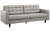 Modway Empress Mid-Century Modern Upholstered Fabric Sofa In Light Gray For $570