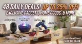 🚀 [LIMITED TIME] 48 DAILY DEALS! Gadgets, Home Goods, & Lifestyle! 🤩 Up to 25% Off + Extra Coupons & Codes Inside! 🛒