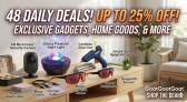 🚀 [LIMITED TIME] 48 DAILY DEALS! Gadgets, Home Goods, & Lifestyle! 🤩 Up to 25% Off + Extra Coupons & Codes Inside! 🛒