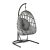 Mainstays Wicker Outdoor Patio Hanging Egg Chair with Olefin Cushion and Metal Stand For $147 Shipped From Walmart