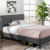 Zinus Lottie 43-inch queen upholstered platform bed frame for $89
