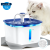 Ophanie 95oz/2.8L Pet Fountain with Anti-slip Mat