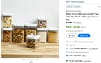 🔥 HOT! Better Homes & Gardens Canister Pack of 8 – Flip Tite Food Storage Container Set only $15