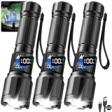 Deal Alert: Is the Rechargeable High Lumens Flashlight 3-Pack Worth It? 50% Off Amazon Deal