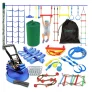 SereneLife 50′ Ninja Slackline Obstacle Course For $59.99